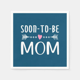 Einfache Mutter-Kind-Mama | Serviette