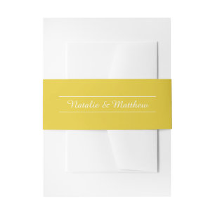 Einfache Namen Custom Color Invasion Bands Einladungsbanderole