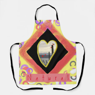 Einfache natürliche Lebensgemeinschaft Schürze