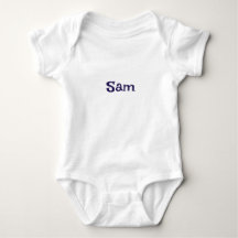 Einfache Navy Personalisierte Name