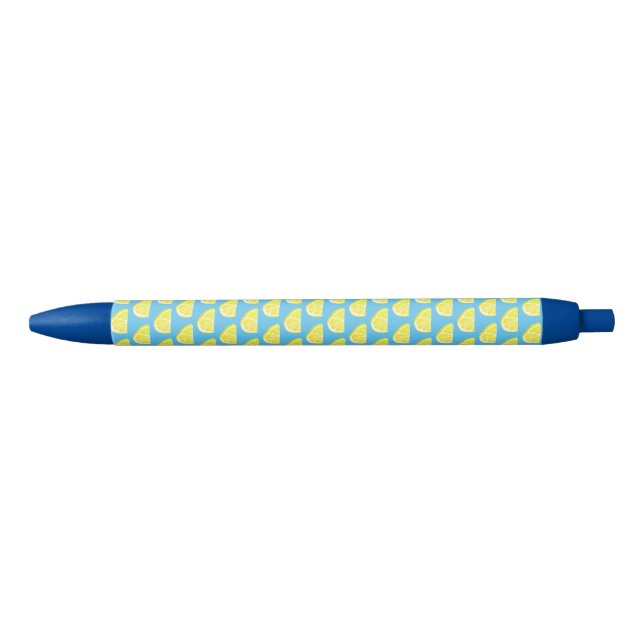 Einfache Niedlich-Gelbe Lemon-Stift Kugelschreiber (Vorderseite)