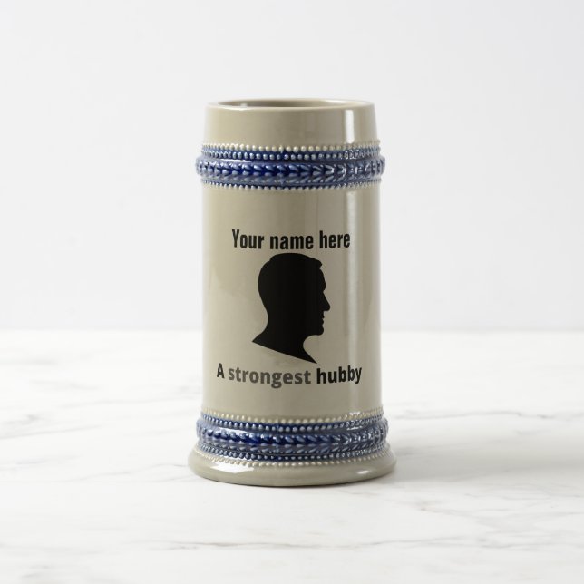 Einfache Niedlich-Romantische Valentinstag Bierglas (Mittel)