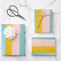 Einfache Niedliche Abstrakte Wasserfarben Streifen