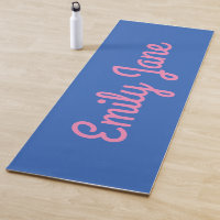 Einfache Niedliche blaurosa Schreibschrift Persona