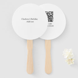 Einfache niedliche Kleinkinder mit minimaler Kinde Fächer