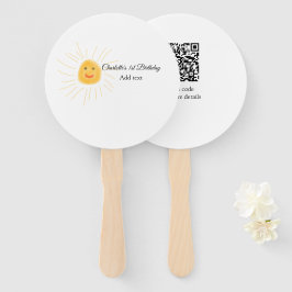 Einfache niedliche Kleinkinder mit minimaler Kinde Fächer