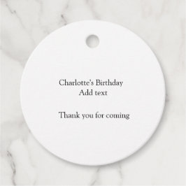 Einfache niedliche Kleinkinder mit minimaler Kinde Geschenkanhänger