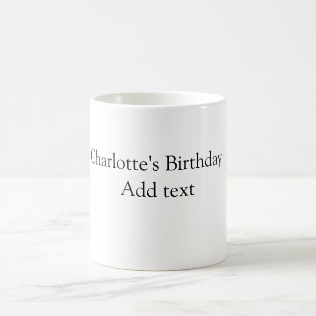 Einfache niedliche Kleinkinder mit minimaler Kinde Kaffeetasse (Mittel)