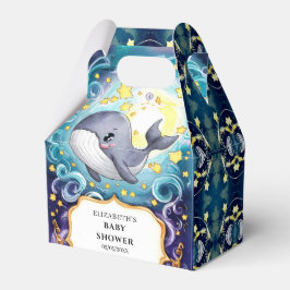 Einfache Niedliche Whale-Baby-Dusche Geschenkschachtel