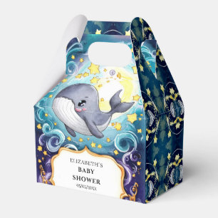 Einfache Niedliche Whale-Baby-Dusche Geschenkschachtel