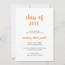 Einfache Non-Foto Moderne Orange Abschluss