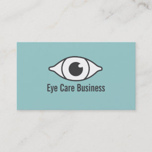 Einfache Optometriker-u. Visitenkarte