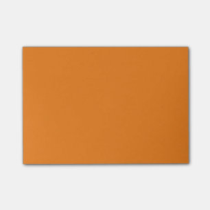 Einfache Orange Post-it Klebezettel