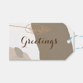 Einfache Pampas Pampas Minimalistisch skandinavisc Geschenkanhänger