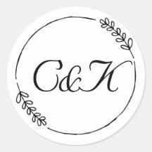 Einfache Parapher für Olivenzweige