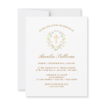 Einfache Pastel-Wildblumen zerstören Taufe