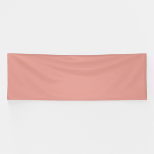 Einfache pastellrosa Flamingo-Farbe Banner