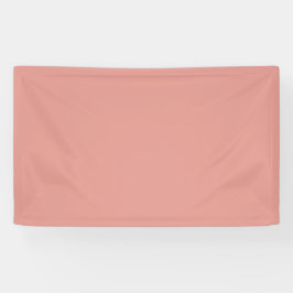 Einfache pastellrosa Flamingo-Farbe Banner