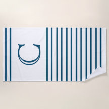 Einfache Personalisiert Ocean Blue Line