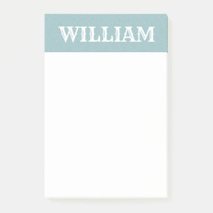 Einfache personalisierte Bezeichnung Post-it Klebezettel