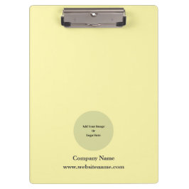 Einfache Personalisierte Creme Klemmbrett