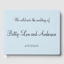 Einfache Personalisierte Eheschließungsbuchhaltung