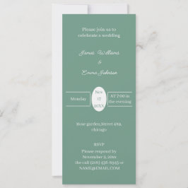 Einfache Personalisierte Hochzeit Save The Date