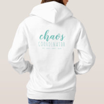 Einfache Personalisierte Hoodie für die Mama | AQU