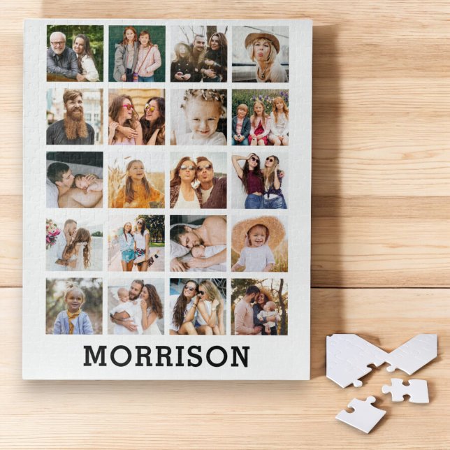 Einfache Personalisierte Instagram-Familie Puzzle (Von Creator hochgeladen)