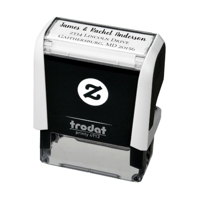 Einfache Personalisierte Rücksendeadresse Permastempel (Produkt)