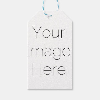 Einfache persönliche Foto-Geschenkmarke Geschenkanhänger