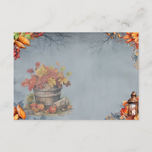 Einfache Pie Blank Rezeptkarte Begleitkarte (Vorderseite)