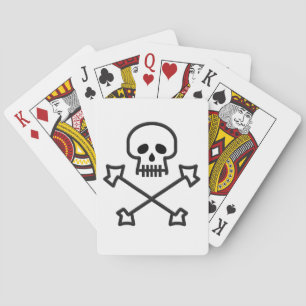 Einfache Pirate Spielkarten