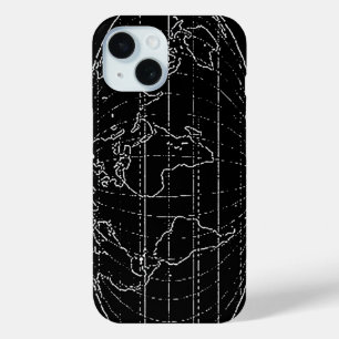 einfache Planisphäre/Karten Case-Mate iPhone Hülle