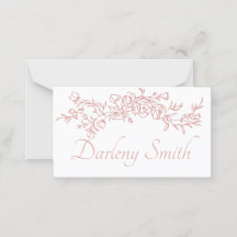 Einfache Platzierung der Karte Minimalistisch