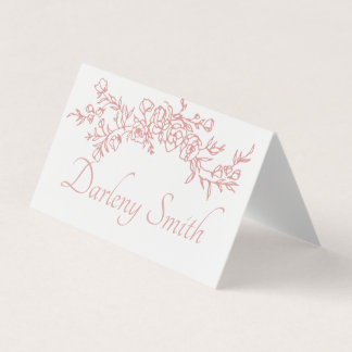 Einfache Platzierung der Karte Minimalistisch