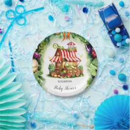 Einfache Potato Farmer's Market Baby Dusche Pappteller