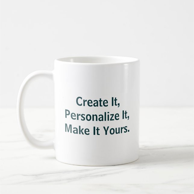 Einfache professionelle 11oz Kaffeetasse (Links)