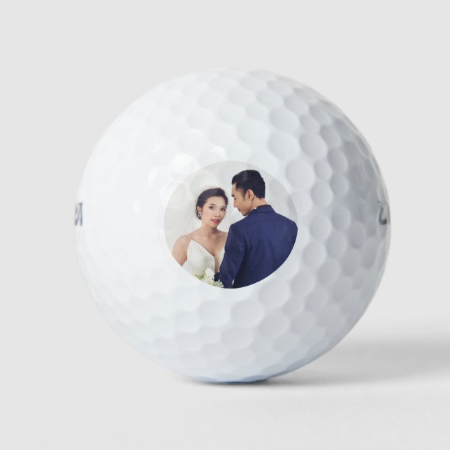 Einfache professionelle Foto-Golfbälle Golfball (Vorderseite)