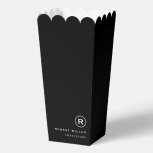 Einfache professionelle Geschäftspopcorn-Gunstbox Geschenkschachtel
