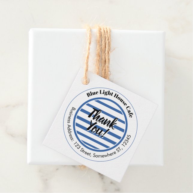 Einfache QR Code Cake Card Tag Geschenkanhänger (Beispiel)