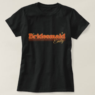 einfache Retro-Brädlertypografie T-Shirt
