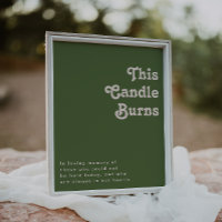 Einfache Retro-Vibes | Olive Green This Candles Bu