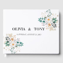 Einfache romantische Blumenhochzeit