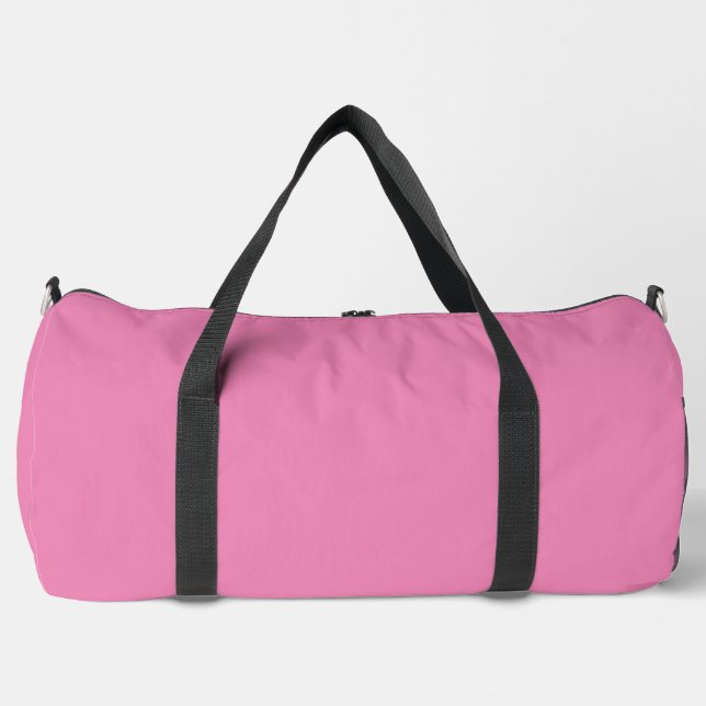 Einfache rosa große Duffeltasche mit D.Bags Duffle Bag (Vorderseite)