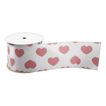 Einfache rosa Herzen Minimalistisch