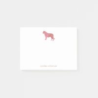 Einfache rosa Tiger-Kunst personalisierte Schreibw
