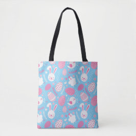 Einfache rosa und blaue Taschen-Tasche