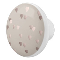 einfache Rose Goldherzen, neutrale Liebe