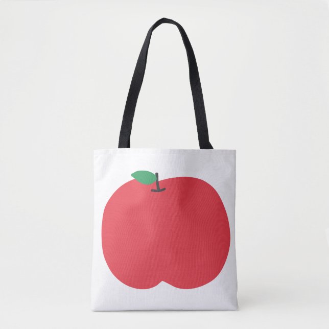 Einfache rote Apfelfrucht-Geschenke (Vorderseite)